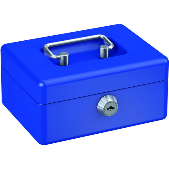 Basi 2100-0100-BLAU Kassalåda (B x H x D) 125 x 60 x 95 mm Blå