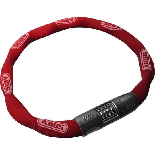 Abus 8808C/85 kedjelås - rött