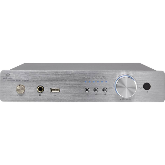 Renkforce T21 Stereoförstärkare 2 x 50 W Aluminium Bluetooth®, USB