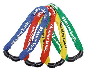 MASTER LOCK Masterlock Bicycle tensioning QUANTUM 8392 8 mm 40 mm 90 cm CODE Color set box 6 pcs. (MRL-8392EURDPROCOL)