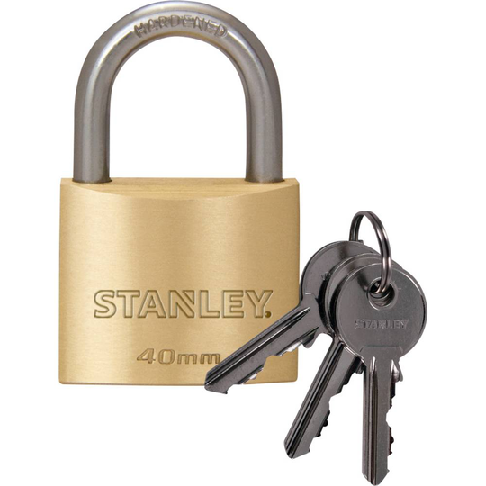 Stanley 81103 371 401 Hänglås 40 mm Nyckel