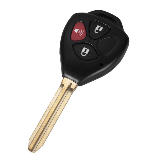 3-knappers nyckelfodral Toyota-fjärrkontroll