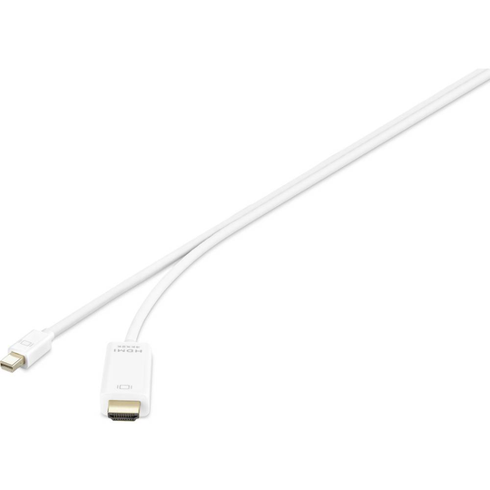 Renkforce RF-4660902 Mini-DisplayPort / HDMI Adapterkabel 1.80 m Vit