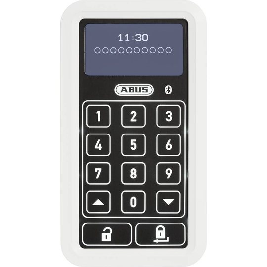 ABUS ABHT10134 Digital kodlås Uppbyggnad 6 V Bluetooth-ready