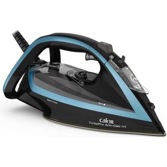 CALOR FV5695C0 TURBO PRO Anti Calc Iron 3000 W Aqua Metal