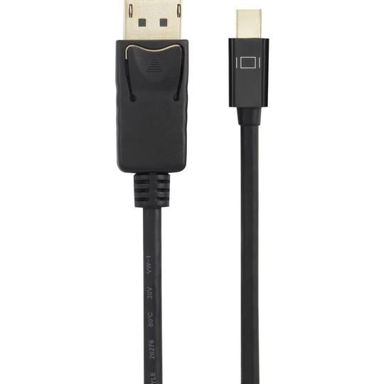 Renkforce RF-4538178 Mini-DisplayPort / DisplayPort Adapterkabel 3.00 m Svart