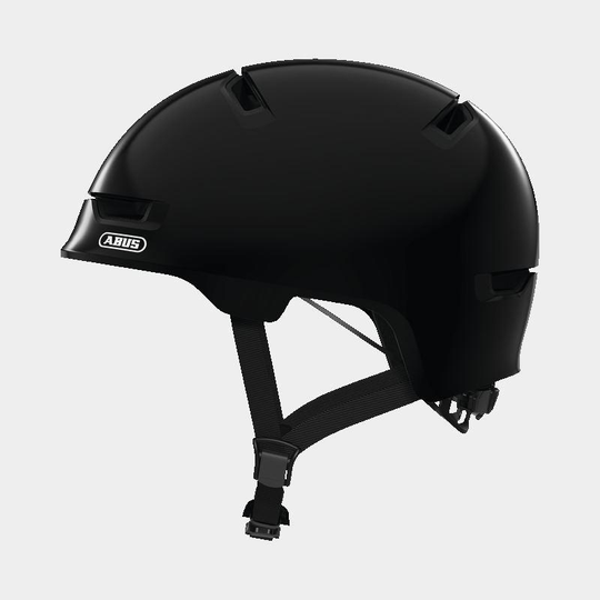 Abus Scraper 3.0 Kid Shiny Black, Cykelhjälm