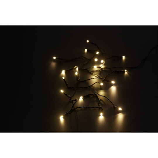 Sygonix SY-4722056 Ljusslinga kluster Ute/inomhus batteri LED N/A Belyst längd: 2.3 m