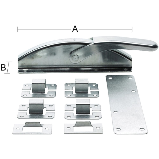Garageregel 901 12mm Galv Habo