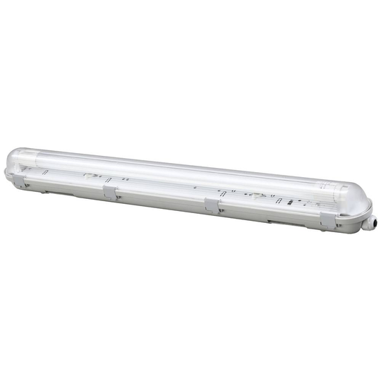 Sygonix LED-våtrumsbelysning LED T8 / G13 9 W N/A Grå