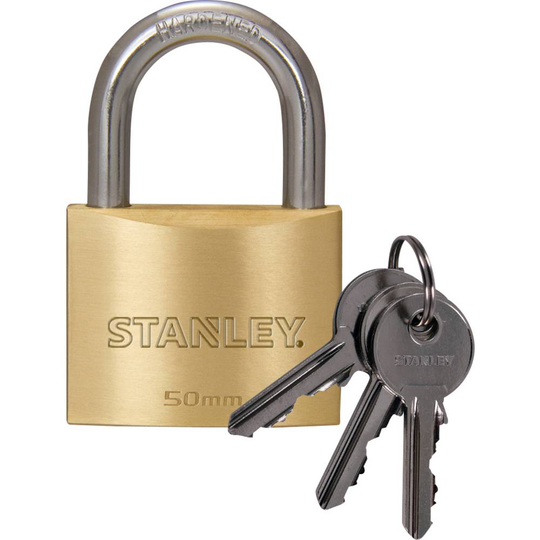 Stanley 81104 371 401 Hänglås 50 mm Nyckel