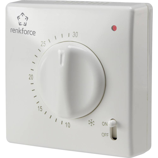 Renkforce TR-93 Rumstermostat Utanpåliggande Dagsprogram 5 till 30 °C