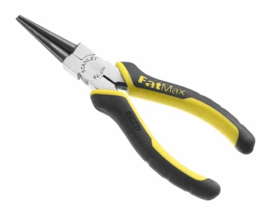 Stanley 0-84-496 6.5 "Round Nose Pliers, Multicolor