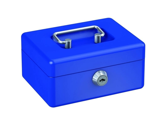 Basi 2100-0100-BLAU Pengekasse (B x H x T) 125 x 60 x 95 mm Blå