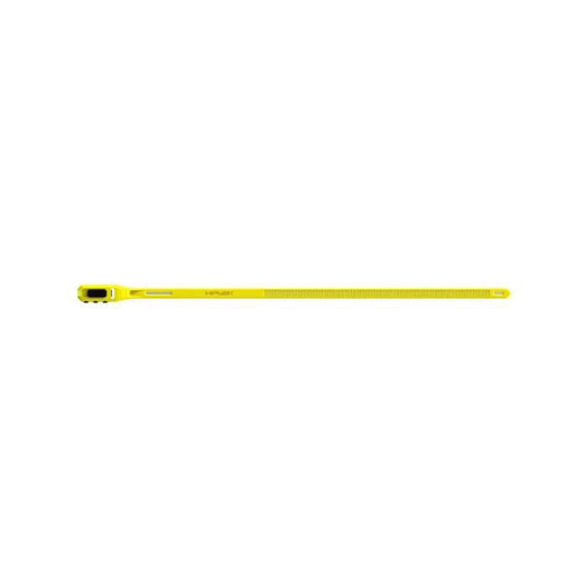 HipLok Z-Lok Combo Pansar Återanvändbart Tie Bike Lock - 40cm Gul