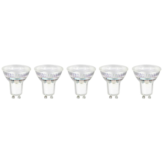 Sygonix LED N/A N/A 2 W = 50 W Varmvit (Ø x H) 50 mm x 54 mm 5 st