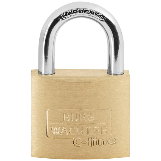 Burg Wächter 33661 Hänglås 40.00 mm Mässing Nyckel