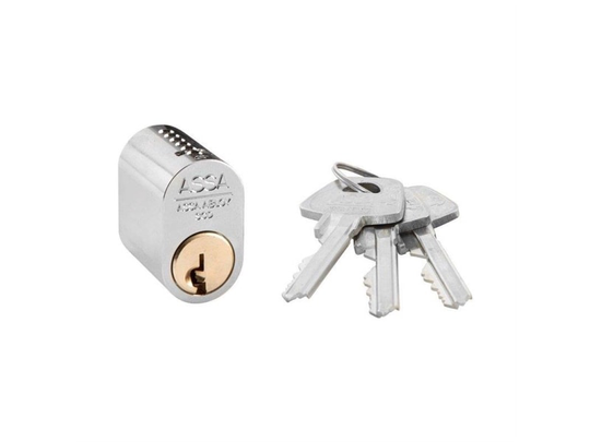 Assa Cylinder 363105-120-011 Chrome 3 Keys