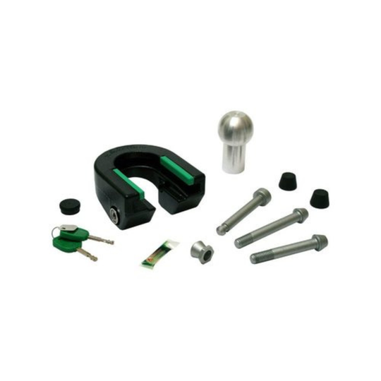 Combilock trailerlås grön 60mm - 12mm