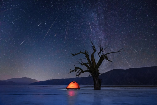 Gemini meteor show poster