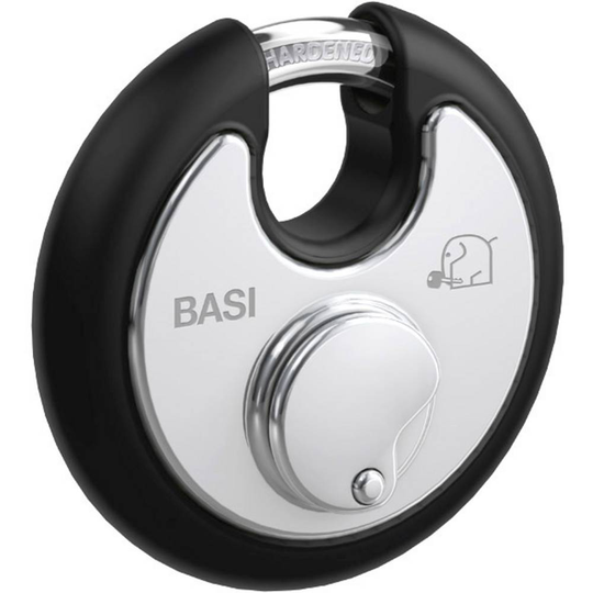 Basi 6100-7021-1SCHW Hänglås Svart
