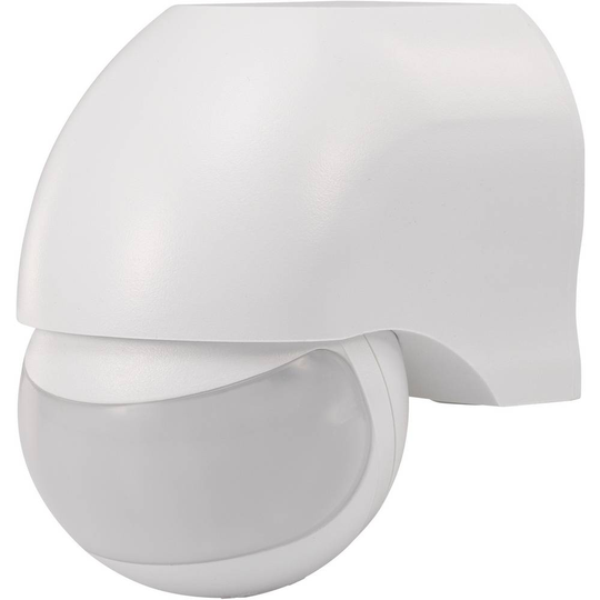 Renkforce 1034069 Utanpåliggande PIR-rörelsedetektor 160 ° Relä Vit IP44