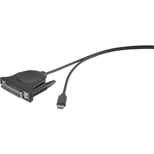 Renkforce Parallel Adapter [1x USB-C® hane - 1x D-SUB hona 25-pol]
