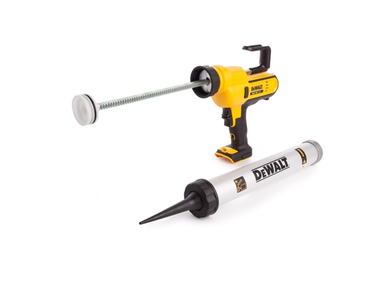 Dewalt fugepistol 18V XR - DCE581N-XJ 300-600ml. løs enhed uden batteri og lader.