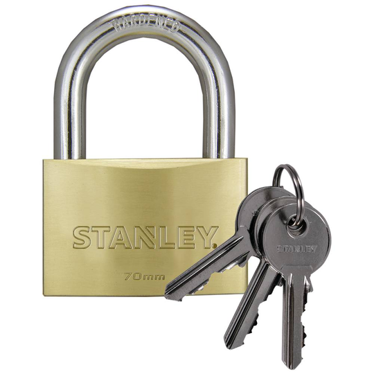 STANLEY S742-034 Hänglås 70 mm Nyckel