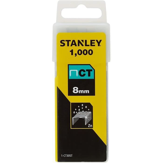 STANLEY 1000 plana häftklamrar 8mm-5/16