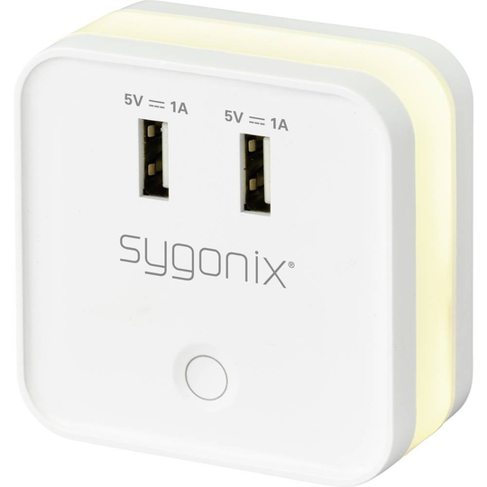 Sygonix SY-4760966 Nattlampa SMD LED N/A Vit