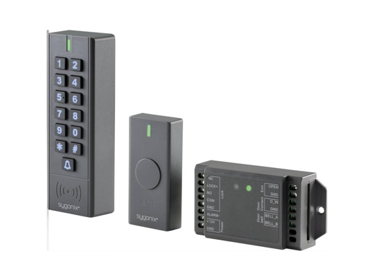 Sygonix SY-4500816 Kodelås Overflademontage 12 V/DC IP65 (hovedenhed) med belyst tastatur