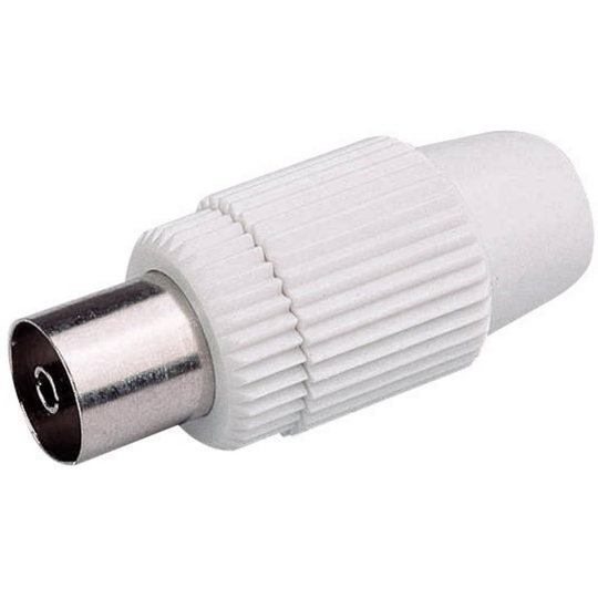koaxialkoppling Kabeldiameter: 7.8 mm