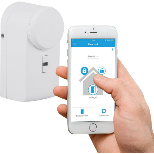 eqiva 142950A0 Dörrlås ställdon IP20 Bluetooth-ready