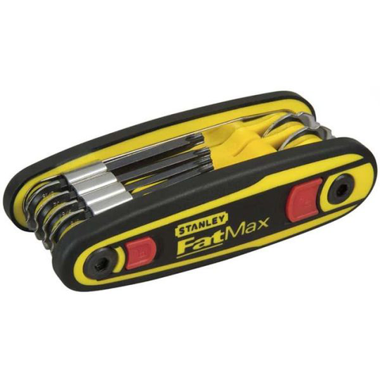 STANLEY 0-97-552 FatMax Insexnyckelsats 8 delar, 1,5-8 mm