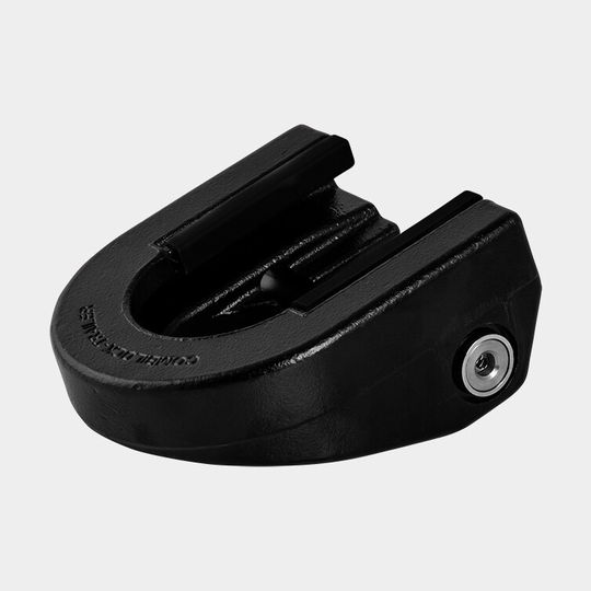 Släpvagnslås Combilock, 77.5 mm, Ø14 mm, svart