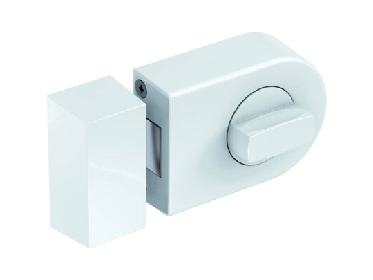 Basi R1305-0201 Ekstra dørlås Hvid (blank)