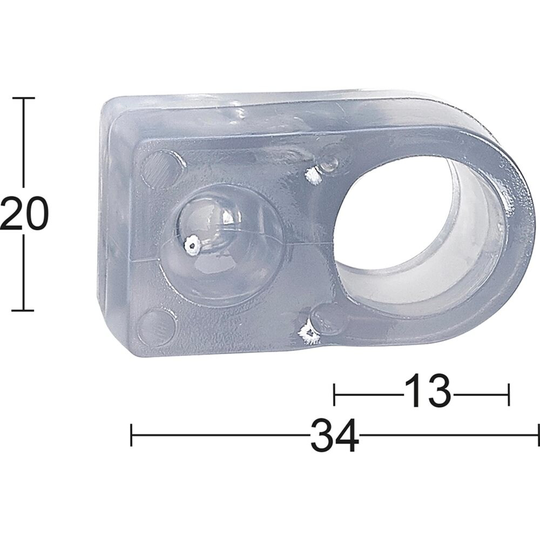 Ringklocka 680 35-65mm Mässing Förn SB Habo