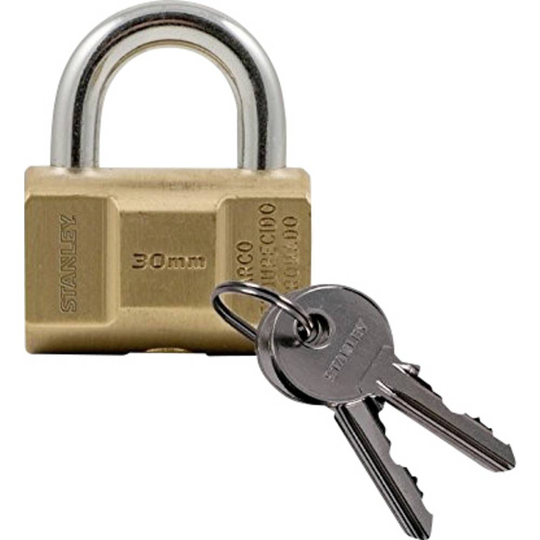 Stanley 81120 371 401 Hänglås 30 mm Nyckel