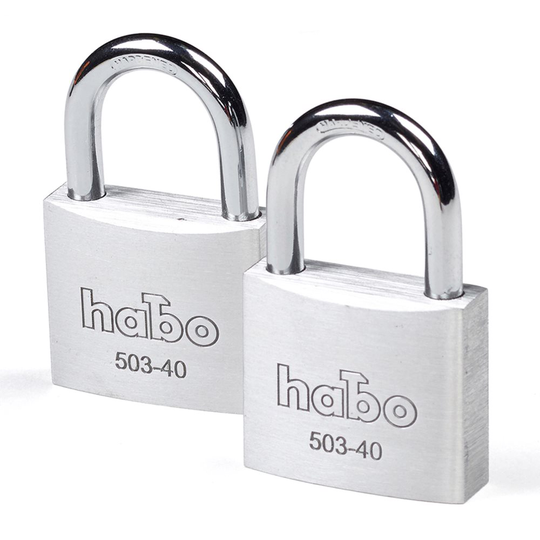 Hänglås 503-40 Twin Alu SB Habo