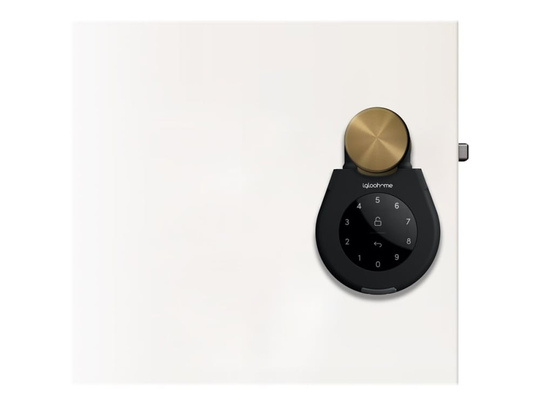 igloohome Smart Keybox 3 - Hänglås - kombination, elektronisk - smart lås - knappsats med pekskärm, bluetooth-nyckel - Bluetooth 4.0