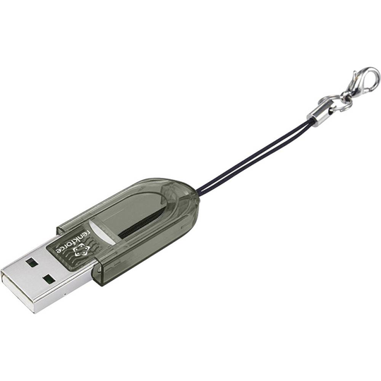 Renkforce CR14e Mini Extern minneskortläsare USB 2.0 Svart