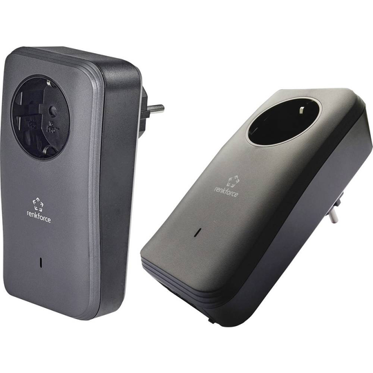 Renkforce PL600D Duo Powerline enkeladapter Duo Set 500 MBit/s