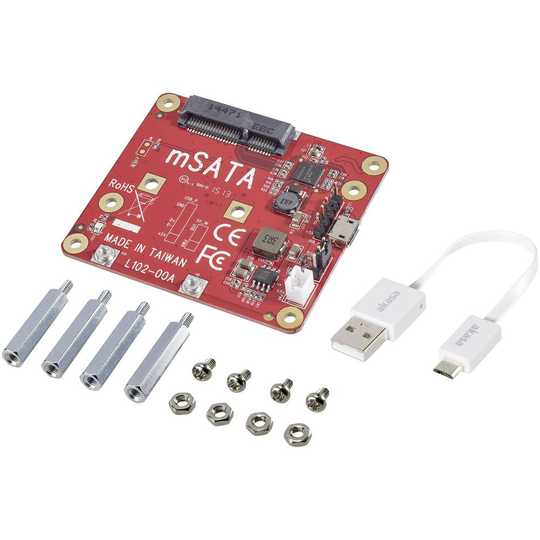 Renkforce USB/mSATA-Converter + Cable Board Lämplig för: Raspberry Pi