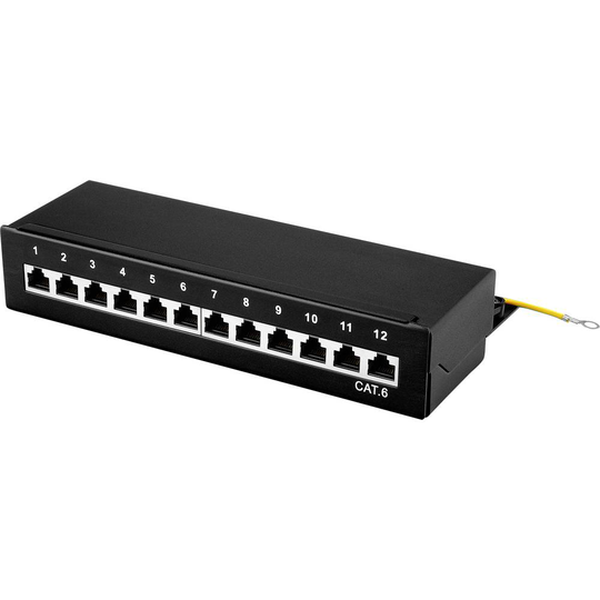 Renkforce 16 + 4 Port Nätverk Patch Box CAT 6 1 U