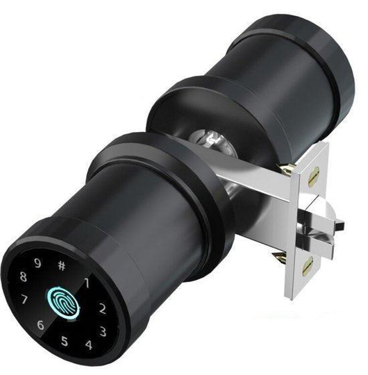 Slim Door Lock | Cylinderlås | Med app | Smart | Fingeravtryck Kod | Tangenter