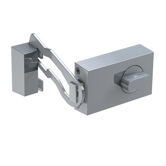 BASI KS 500-70, Utanpåliggande lås, Rostfritt stål, 987 g, 65 mm, 26,5 mm, 138 mm