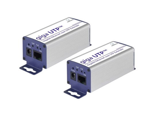 Renkforce RF-3684870 Netværksforlængelse 2-tråds Rækkevidde (max.): 500 m 2 stk 1200 MBit/s med PoE-funktion