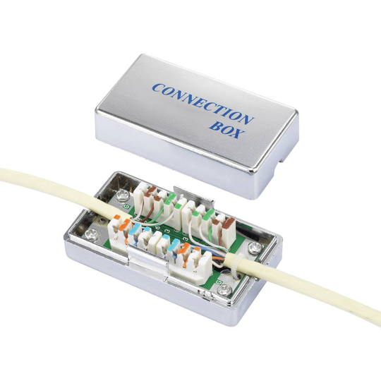 Kopplingsbox Passar till: CAT 5e Renkforce