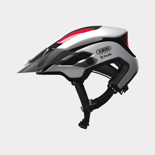 Abus MonTrailer QUIN Polar White, Cykelhjälm